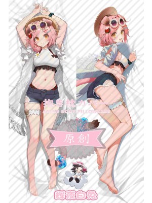 Arknights Clear and shining Anime Dakimakura Body Pillow Cover