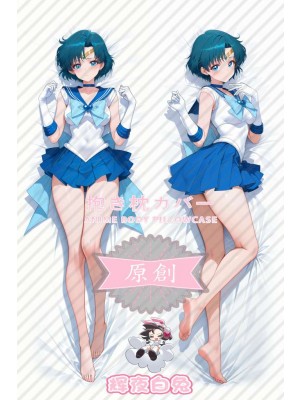 sailor moon Mizuno Ami Anime Dakimakura Body Pillow Cover