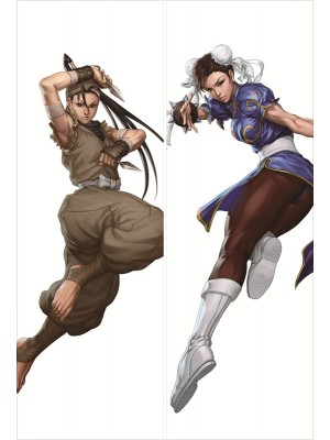 Street Fighter Chun-Li Anime Dakimakura Body Pillow Cover 