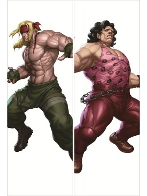 Street Fighter Anime Dakimakura Body Pillow Cover 