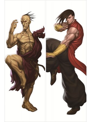 Street Fighter Anime Dakimakura Body Pillow Cover 