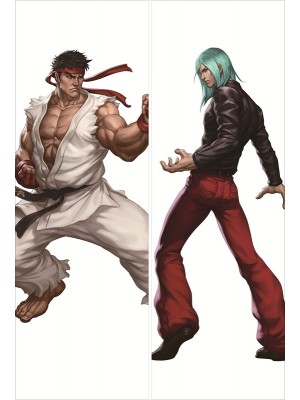 Street Fighter Anime Dakimakura Body Pillow Cover 