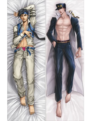 JoJo's Bizarre Adventure Jotaro Kujo Anime Dakimakura Body Pillow Cover 