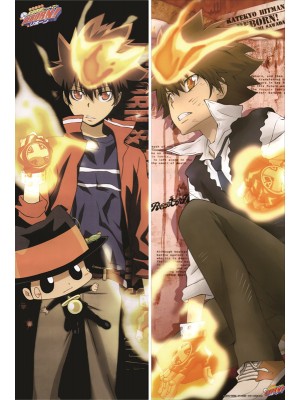 Reborn! Tsunayoshi Sawada Anime Dakimakura Body Pillow Case 