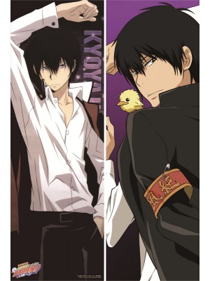 Reborn! Kyoya Hibari Anime Dakimakura Body Pillow Case 