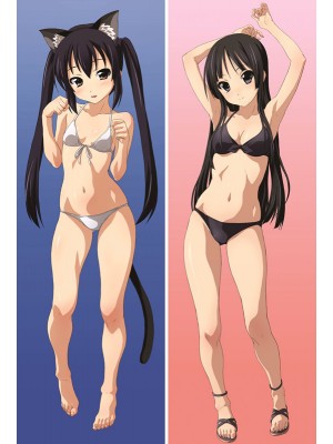 K-ON! Mio Akiyama Anime Dakimakura Body Pillow Case 