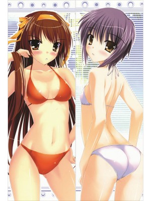 Haruhi Suzumiya Anime Dakimakura Waifu Pillow Case 