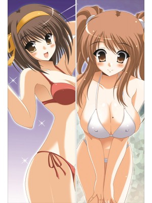 Haruhi Suzumiya Anime Dakimakura Waifu Pillow Case 