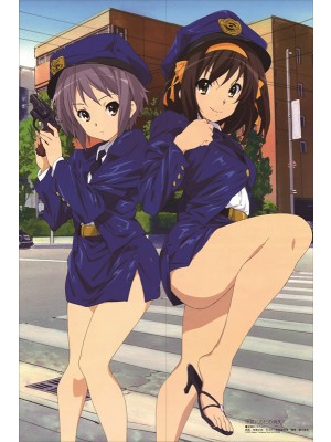Haruhi Suzumiya Anime Dakimakura Waifu Pillow Case 