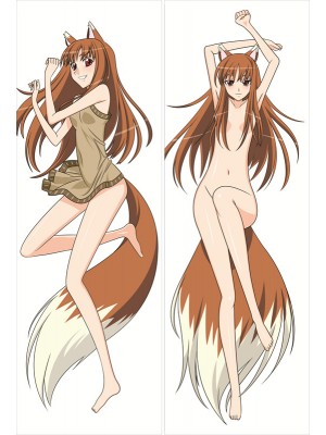 Spice and Wolf Holo Anime Dakimakura Body Pillow Cover 