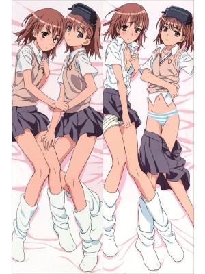 A Certain Magical Index Mikoto Misaka Anime Dakimakura Body Pillow Cover 
