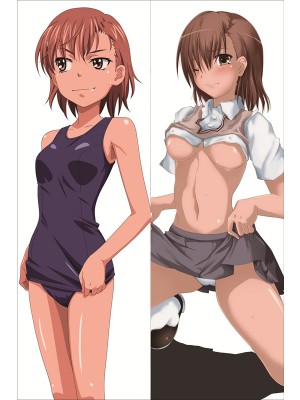 A Certain Magical Index Mikoto Misaka Anime Dakimakura Body Pillow Cover 