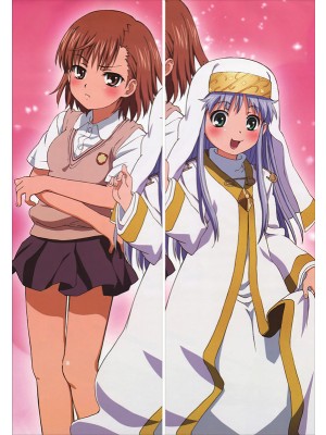 A Certain Magical Index Mikoto Misaka + Index Librorum Prohibitorum Anime Dakimakura Body Pillow Cover 