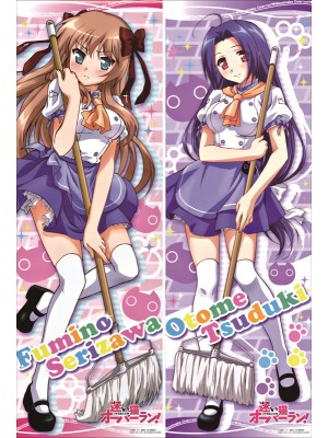 Mayoi Neko Overrun! Fumino Serizawa + Otome Tsuzuki Anime Dakimakura Body Pillow Cover 