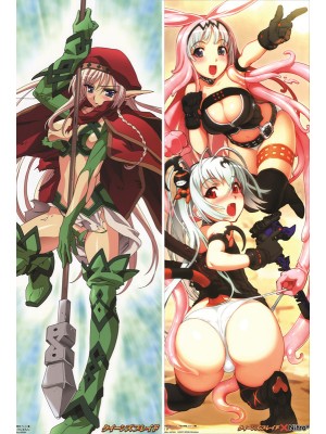 Queen's Blade Melona Anime Dakimakura Body Pillow Cover 
