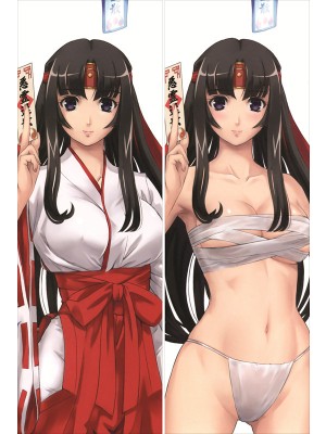 Queen's Blade Tomoe Anime Dakimakura Body Pillow Cover 