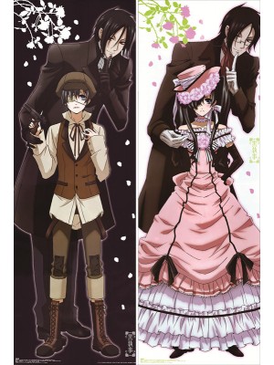 Black Butler Sebastian Michaelis Anime Dakimakura Anime Dakimakura Body Pillow Case 