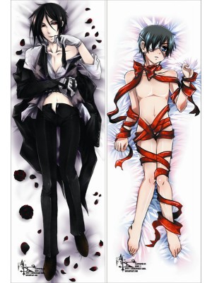 Black Butler Sebastian Michaelis Anime Dakimakura Anime Dakimakura Body Pillow Case 