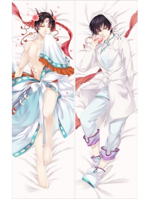 Hozuki's Coolheadedness Hakutaku Anime Dakimakura Anime Dakimakura Body Pillow Case 