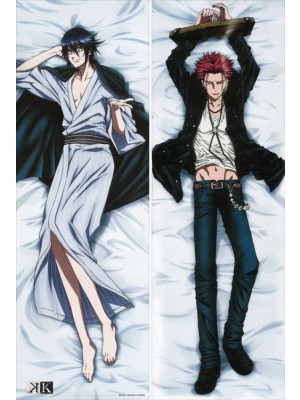 K: Return of Kings Mikoto Suoh + Reishi Munakata Anime Dakimakura Anime Dakimakura Body Pillow Case 