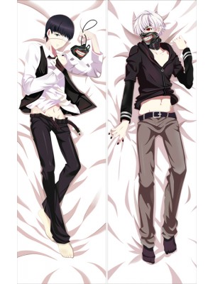 Tokyo Ghoul Ken Kaneki Anime Dakimakura Anime Dakimakura Body Pillow Case 