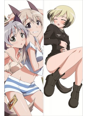 Strike Witches Anime Dakimakura Pillow Cover 