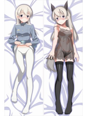 Strike Witches Anime Dakimakura Pillow Cover 