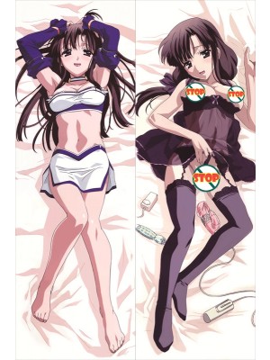 School Days Kotonoha Katsura + Sekai Saionji Anime Dakimakura Pillow Cover 