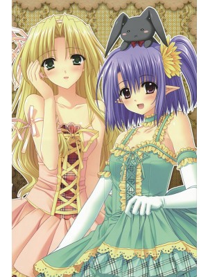 Shuffle! Kareha + Daisy Anime Dakimakura Body Pillow Cover 