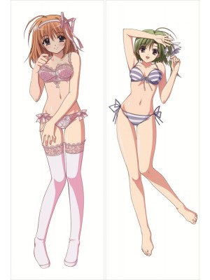 Shuffle! Asa Shigure + Kaede Fuyou Anime Dakimakura Body Pillow Cover 