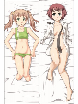 Katawa Shoujo Barazaki Emi +Tezuka Rin Anime Dakimakura Japanese Pillow Cover 