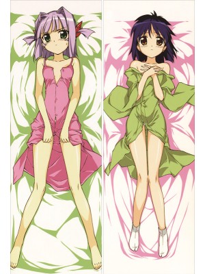 Jinki: Extend Rui Kousaka + Satsuki Kawamoto Anime Dakimakura Japanese Pillow Cover 