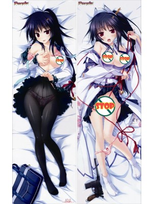 SM1017 hapymaher - Saki Hasuno Anime Dakimakura Japanese Pillow Cover