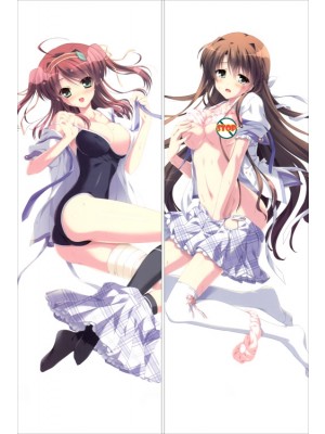Natsuzora no Perseus Sui Minakawa +Touka Sawatari Anime Dakimakura Japanese Pillow Cover 