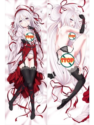 Gothic Delusion Farushu Lamia Valentine Anime Dakimakura Japanese Pillow Cover 