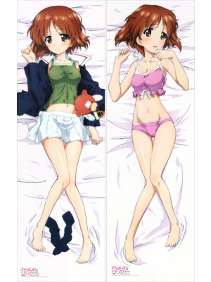 Girls und Panzer Miho Nishizumi Anime Dakimakura Japanese Pillow Cover 