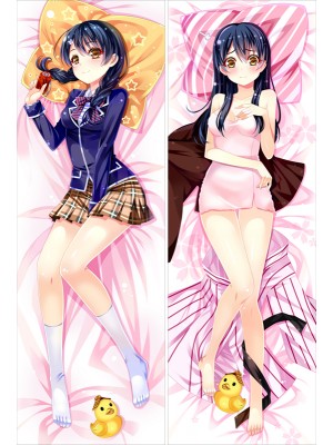 Food Wars!: Shokugeki no Soma Megumi Tadokoro Anime Dakimakura Japanese Pillow Cover 