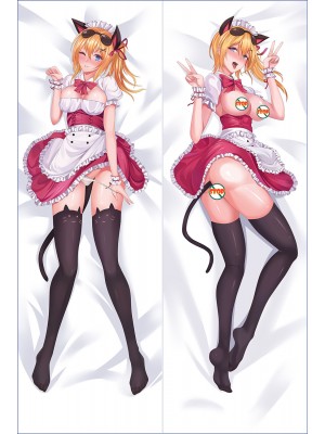 Minadzuki No Hanayome Nekomimi Maid Secretary Anime Dakimakura Pillow Cover 
