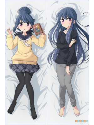 Laid-Back Camp Shima Rin Anime Dakimakura Pillow Cover