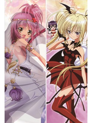 Shugo Chara! Amu Hinamori + Utau Hoshina Anime Dakimakura Japanese Pillow Cover 