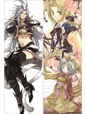 Final Fantasy IX Kuja + Zidane Tribal Anime Dakimakura Japanese Pillow Cover 
