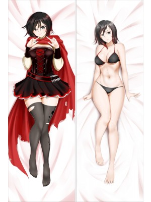 RWBY ruby rose Anime Dakimakura Pillow Cover 