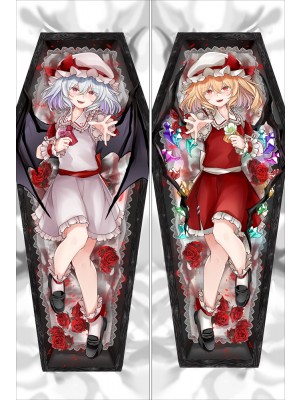 Touhou Project Remilia & Flandre Anime Dakimakura Body Pillow Cover