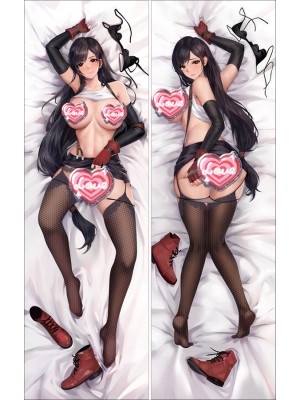 Final Fantasy Tifa Lockhart Anime Dakimakura Body Pillow Cover