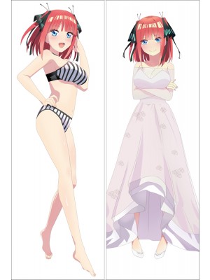 The Quintessential Quintuplets Nakano Nino Anime Dakimakura Body Pillow Cover