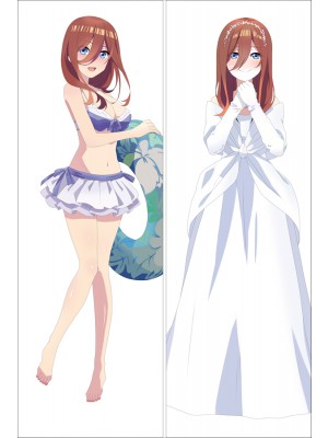 The Quintessential Quintuplets Nakano Miku Anime Dakimakura Body Pillow Cover