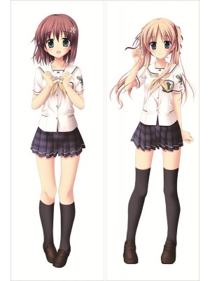 Aqua Rin Minami + Chisa Nonomiya Anime Dakimakura Japanese Pillow Cover 