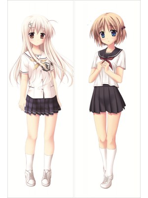 Aqua Nanari Tsukishiro + Kaede Minami Anime Dakimakura Japanese Pillow Cover 