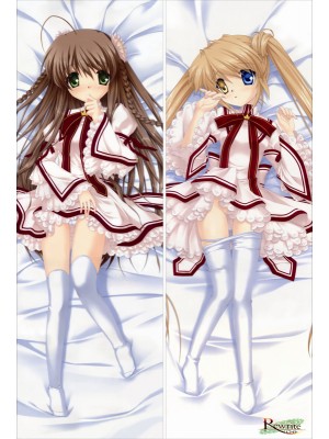 Rewrite Kotori Kanbe + Shizuru Nakatsu Anime Dakimakura Body Pillow Cover 
