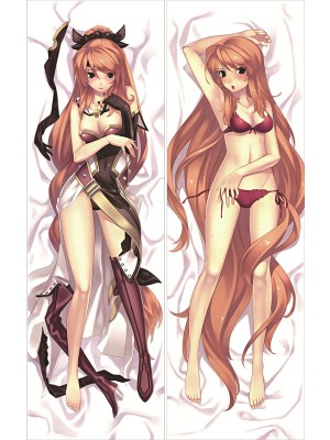 Record of Agarest War Zero Ellis Anime Dakimakura Japanese Pillow Cover 
